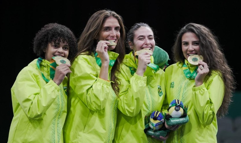 Notícias  Brasil bate a Argentina e pega a Colômbia pelo ouro no Pan de  Santiago