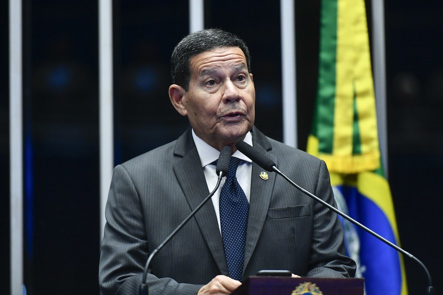 O senador Hamilton Mourão (Republicanos-RS)